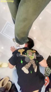 空军白袜_全体重踩射_踩断贱狗JJ系带_废物贱狗的封面
