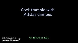 LittleShoes Cock Crush Adidas Campus Shoejob in Size 34 018A的封面