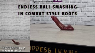 ENDLESS BALL SMASHING IN COMBAT STYLE BOOTS MULTI VIEW的封面