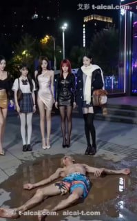 段子先生 AI 踩踏 羞辱的封面