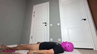 最新自购 C4S  missksiabb Pre-workout warm-up  踩JJ  虐阳 踢裆的封面
