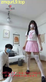 六六S_粉色JK_白色过膝袜_踢裆踩J的封面