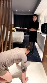 【水晶熊】073 情侣主-咀嚼黑棉袜狂虐的封面