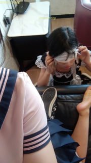 #爱可呀 _女女_双JK_舔脚_伺候小腿的封面
