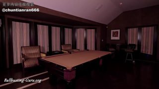 Racking_His_Balls_Pool_Table_CBT_Ballbusting_with_Goddess_Nyx_Goddess的封面