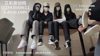 VYC14905『chnnsct1818』脏鞋底清理，轮流跨头踩手的封面